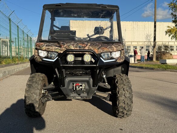 2023 BRP Traxter, чёрный - вид 23