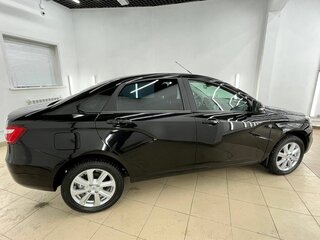 2021 Lada (ВАЗ) Vesta I, чёрный, 1159000 рублей, вид 4