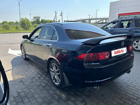 2007 Honda Accord VII Рестайлинг, чёрный - вид 8