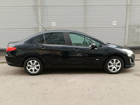 2015 Peugeot 408 I, чёрный, 539000 рублей, вид 4