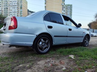 2008 Hyundai Accent ТагАЗ II, серебристый, 300000 рублей, вид 2