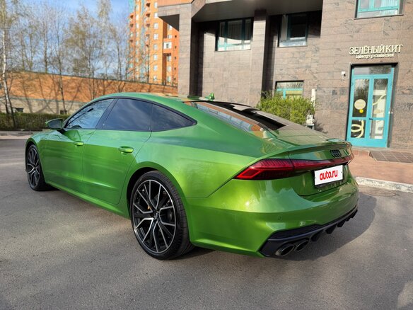 2018 Audi A7 55 TFSI II (4K), зелёный, 4490000 рублей - вид 6