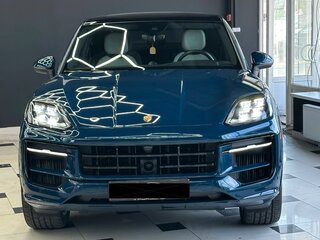 2024 Porsche Cayenne S Coupé III Рестайлинг, синий, 11000000 рублей, вид 2