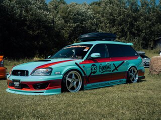1998 Subaru Legacy III, зелёный, 680000 рублей, вид 1