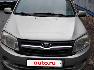 2013 Lada (ВАЗ) Granta I, серебристый, 399000 рублей, вид 1