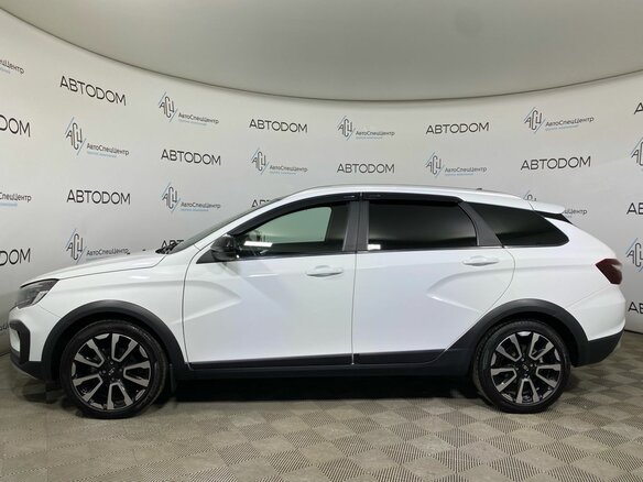 2024 Lada (ВАЗ) Vesta SW Cross I Рестайлинг (NG), белый - вид 3