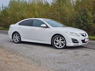 2010 Mazda 6 II (GH) Рестайлинг, белый, 1029000 рублей, вид 2