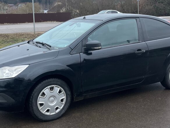 2009 Ford Focus II Рестайлинг, чёрный, 370000 рублей