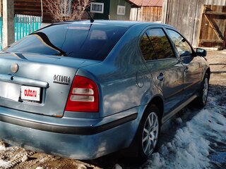 2008 Skoda Octavia I (A4) Рестайлинг, голубой, 450000 рублей, вид 4