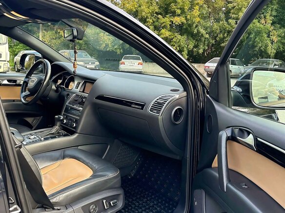 2013 Audi Q7 I (4L) Рестайлинг, чёрный, 2200000 рублей - вид 8