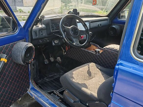 2000 Lada (ВАЗ) 2121 (4x4) I Рестайлинг, голубой, 250000 рублей - вид 5