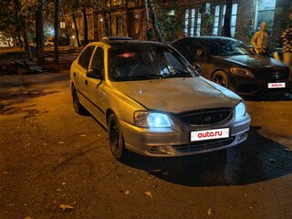 2004 Hyundai Accent ТагАЗ II, серый, 210000 рублей, вид 3