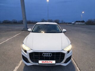 2019 Audi Q8 45 TDI I (4M), белый, 6300000 рублей, вид 3