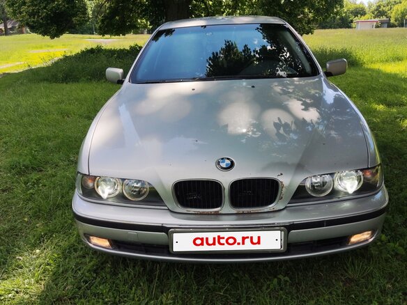 1999 BMW 5 серии 520i IV (E39), серебристый, 510000 рублей - вид 1