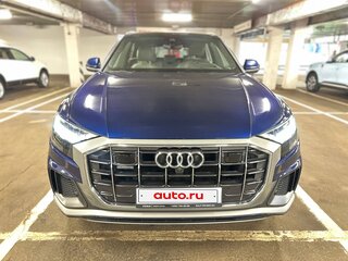 2021 Audi Q8 45 TDI I (4M), синий, 8500000 рублей, вид 1