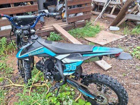 2023 Motoland XT125, синий, 67500 рублей, вид 2