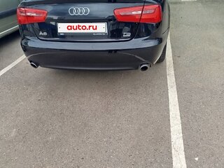2013 Audi A6 IV (C7), чёрный, 1350000 рублей, вид 4