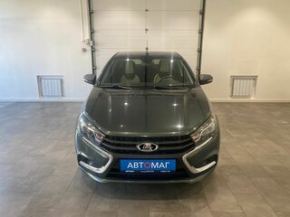 2016 Lada (ВАЗ) Vesta I, зелёный, 646000 рублей, вид 2