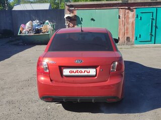 2010 Kia Rio II Рестайлинг, красный, 495000 рублей, вид 3