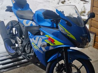 2017 Suzuki GSX-R 125, синий, 485000 рублей, вид 2