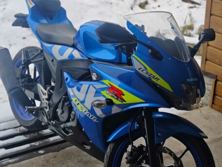 2017 Suzuki GSX-R 125, синий, 485000 рублей, вид 2