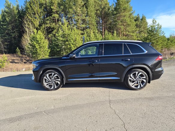 2023 Geely Monjaro I, чёрный - вид 13