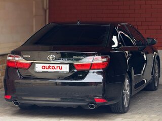 2017 Toyota Camry VII (XV50) Рестайлинг, чёрный, 2190000 рублей, вид 4