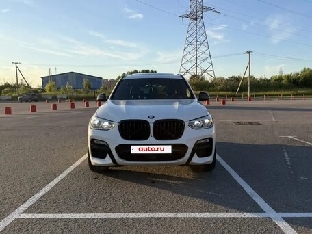 2019 BMW X3 M40d III (G01), белый, 4000000 рублей, вид 4