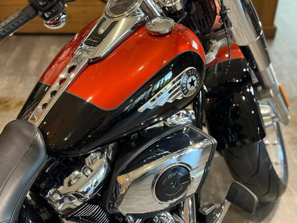 2025 Harley-Davidson Fat Boy, красный - вид 18