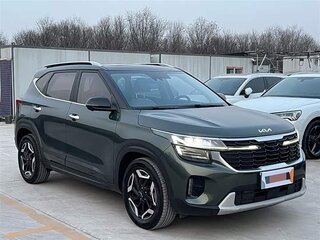 2023 Kia Seltos I Рестайлинг, зелёный, 2200000 рублей, вид 3