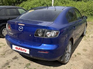 2006 Mazda 3 I (BK) Рестайлинг, синий, 420000 рублей, вид 3