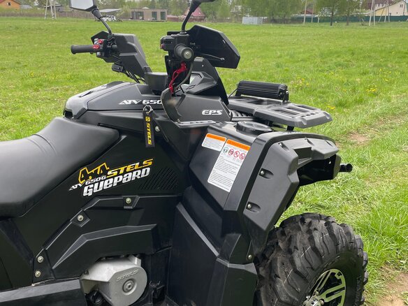 2018 Stels ATV-650 Guepard Trophy, чёрный, 690000 рублей - вид 4
