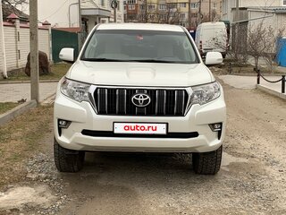 2018 Toyota Land Cruiser Prado 150 Series Рестайлинг 2, белый, 5350000 рублей, вид 1