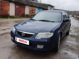 2001 Mazda 323 VI (BJ) Рестайлинг, синий, 250000 рублей, вид 3