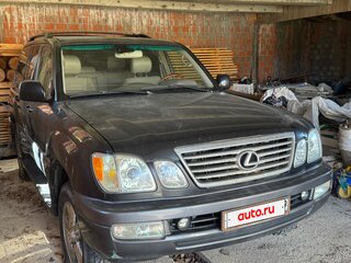 2006 Lexus LX 470 II Рестайлинг, чёрный, 3150000 рублей, вид 1