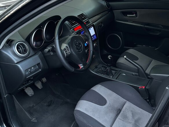 2008 Mazda 3 I (BK) Рестайлинг, чёрный, 475000 рублей - вид 9