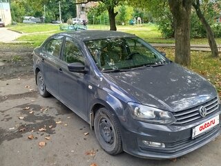 2017 Volkswagen Polo V Рестайлинг, серый, 1050000 рублей, вид 3