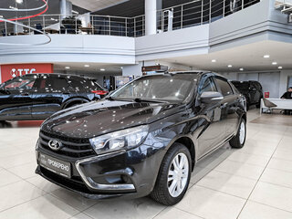 2017 Lada (ВАЗ) Vesta I, чёрный, 680000 рублей, вид 1
