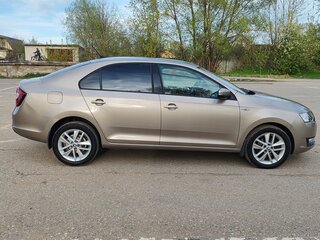 2018 Skoda Rapid I Рестайлинг, бежевый, 1300000 рублей, вид 4