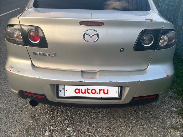 2007 Mazda 3 I (BK) Рестайлинг, серый, 530000 рублей - вид 3