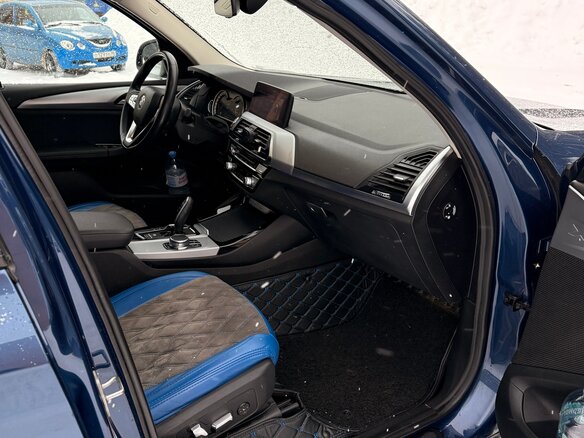 2019 BMW X3 25d xDrive III (G01), синий, 4060000 рублей - вид 5