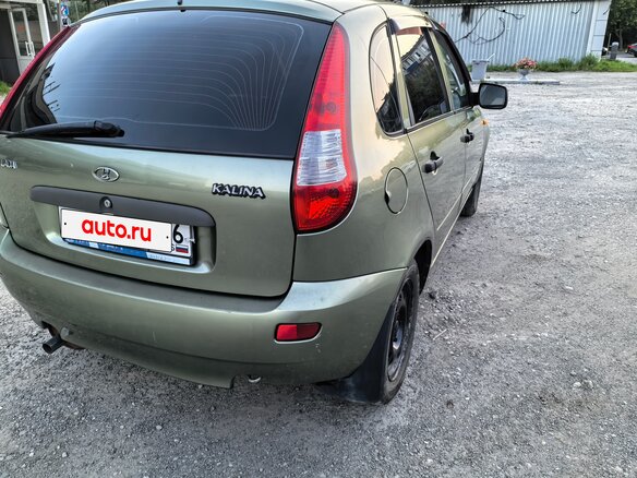 2011 Lada (ВАЗ) Kalina I, зелёный, 240000 рублей - вид 6