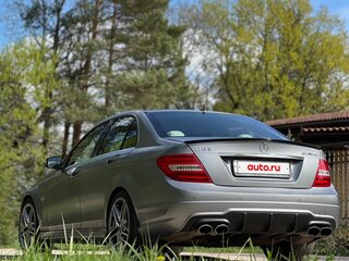 2013 Mercedes-Benz C-Класс AMG 63 AMG Edition 507 III (W204) Рестайлинг, серый, 12000000 рублей, вид 4
