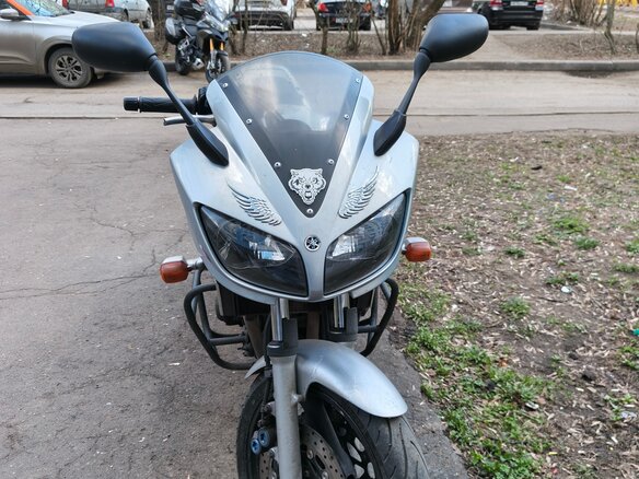 2002 Yamaha FZS600 Fazer, серый, 320000 рублей