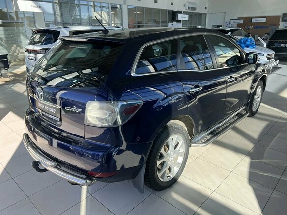 2010 Mazda CX-7 I Рестайлинг, синий, 895000 рублей - вид 5