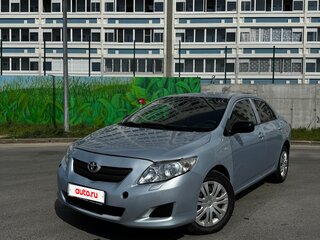 2007 Toyota Corolla AMT X (E140, E150), голубой, 686000 рублей, вид 1