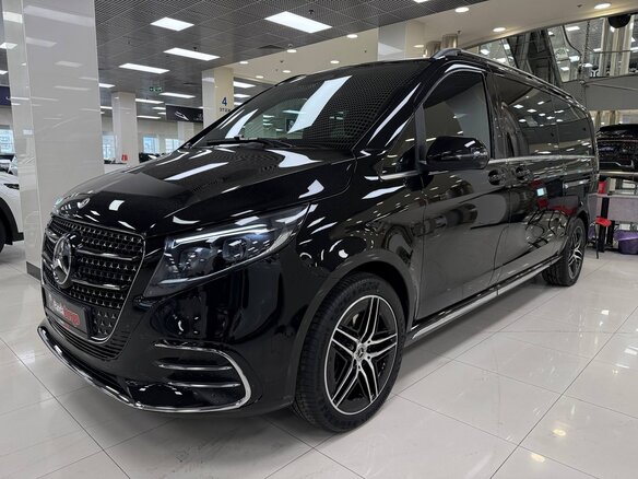 2026 Mercedes-Benz V-Класс 300 d экстра длинный III (W447) Рестайлинг 2, чёрный - вид 2