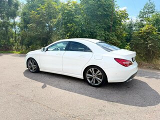 2018 Mercedes-Benz CLA 200 I (C117, X117) Рестайлинг, белый, 2350000 рублей, вид 5