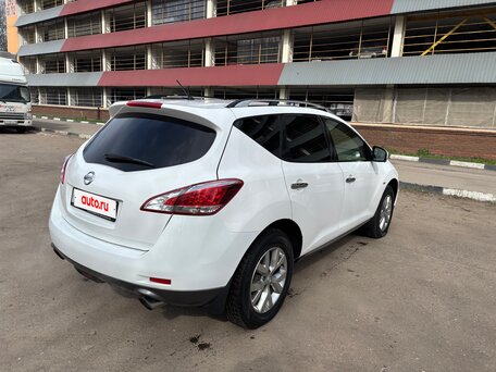 2013 Nissan Murano II (Z51) Рестайлинг 2, белый, 1050000 рублей, вид 4