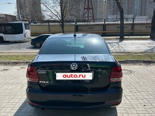 2019 Volkswagen Polo V Рестайлинг, чёрный, 1450000 рублей, вид 3